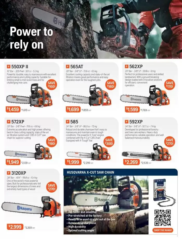 Autumn 2025 - Catalogue valid from 1 April to 30 May 2025 - page 7