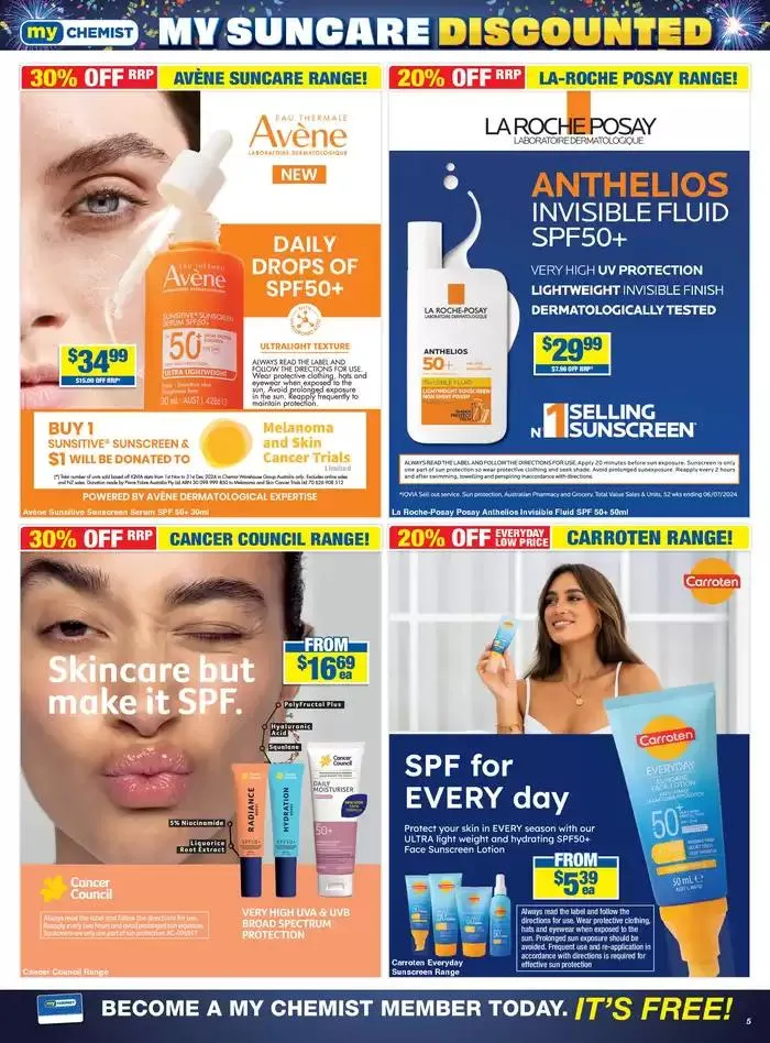 My Chemist My Year, My Savings! - Catalogue valid from 3 January to 12 January 2025 - page 5