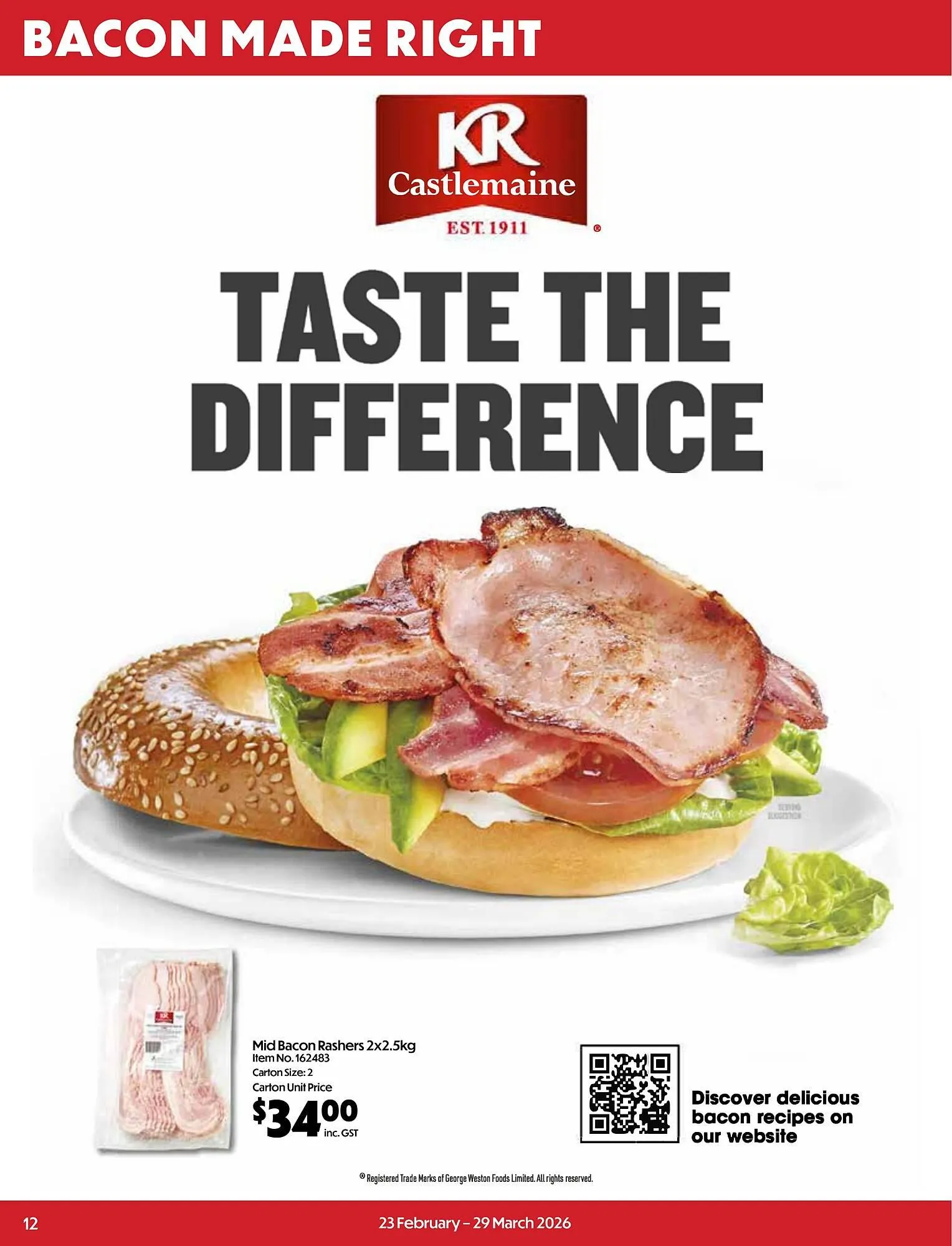 Campbells Wholesale catalogue - Catalogue valid from 23 February to 29 March 2026 - page 12