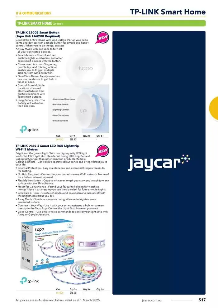 Celebrating 40 Years In Electronics - Catalogue valid from 4 March to 31 March 2025 - page 517