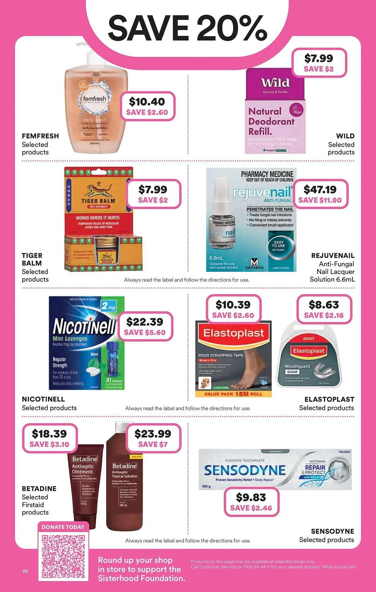 Priceline catalogue - Catalogue valid from 26 March to 8 April 2026 - page 28