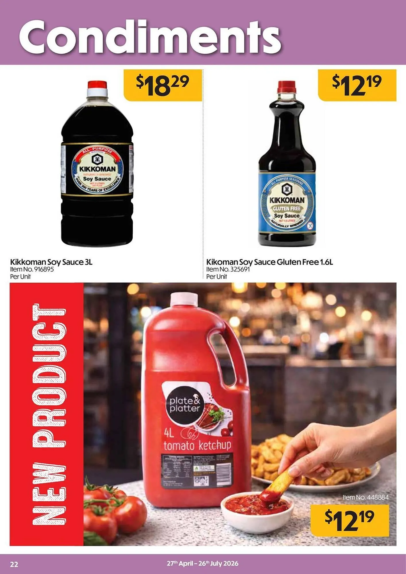 Campbells Wholesale catalogue - Catalogue valid from 27 April to 26 July 2026 - page 22