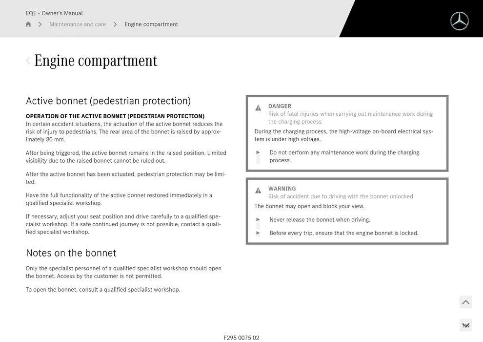 EQE Sedan - Catalogue valid from 11 September to 11 September 2025 - page 709