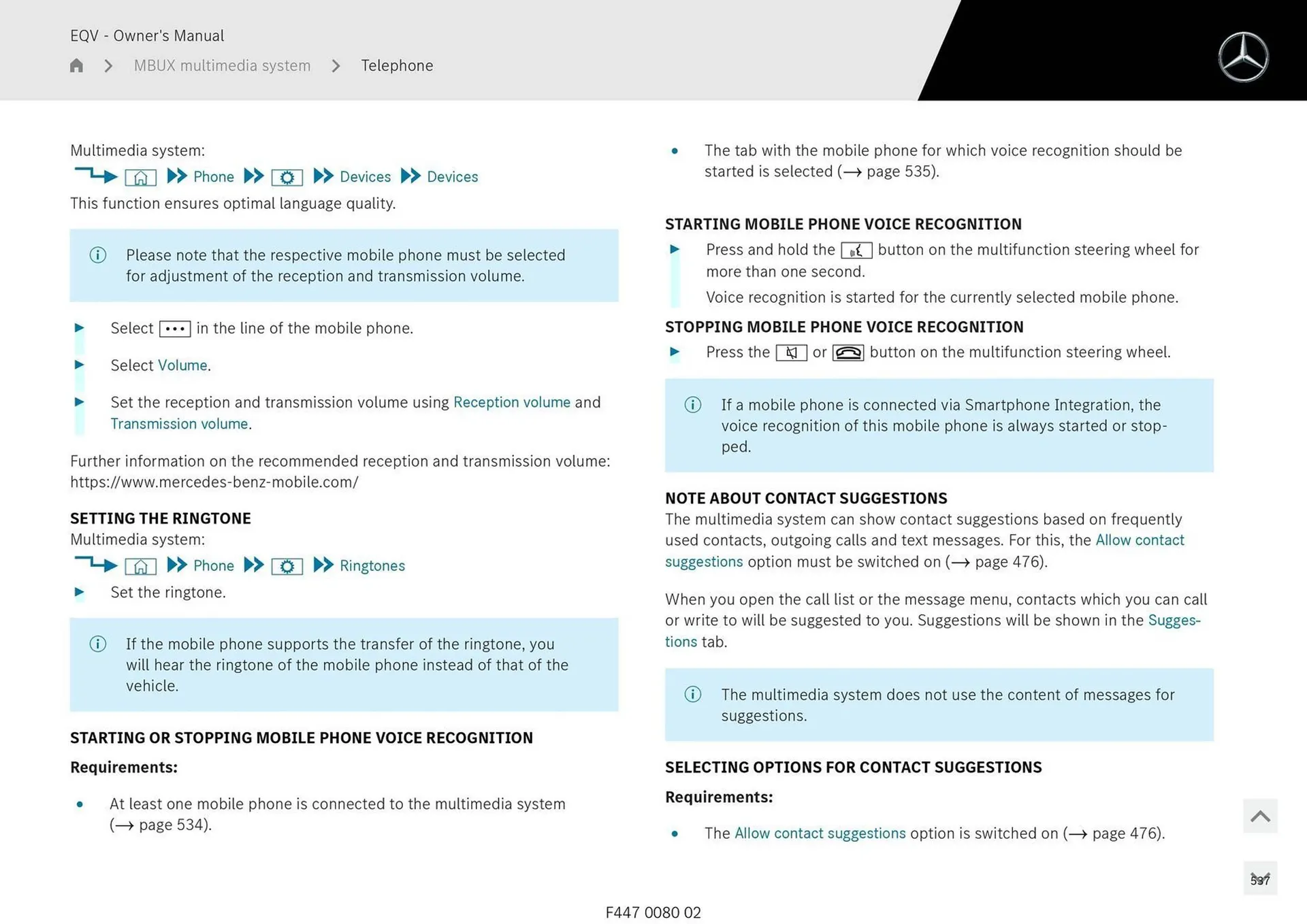 Mercedes-Benz catalogue - Catalogue valid from 11 September to 11 September 2025 - page 537