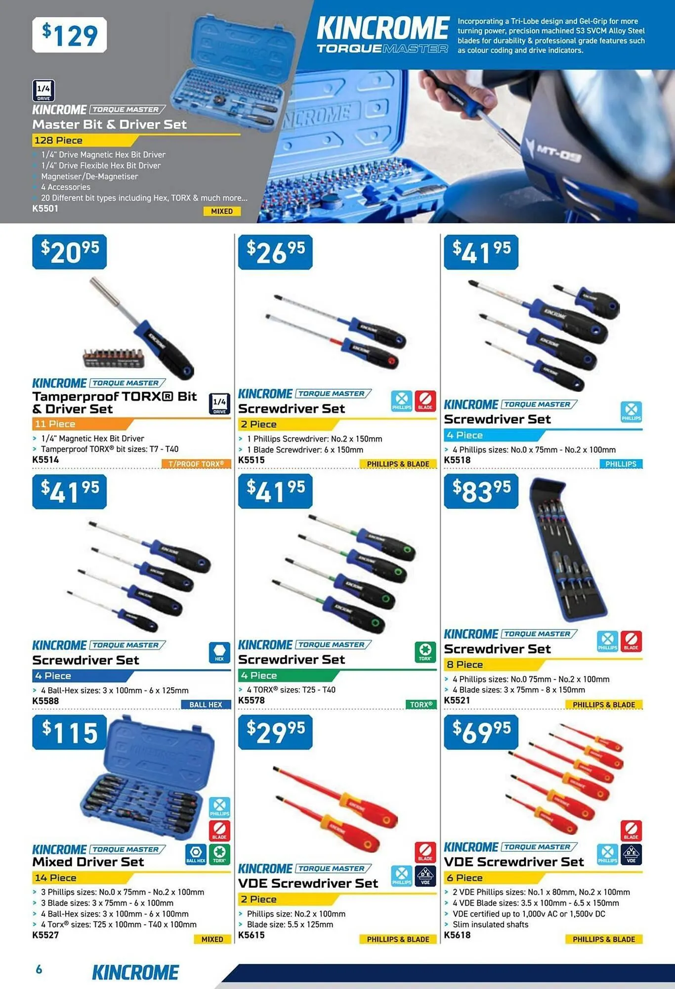 Kincrome catalogue - Catalogue valid from 14 April to 30 May 2025 - page 6