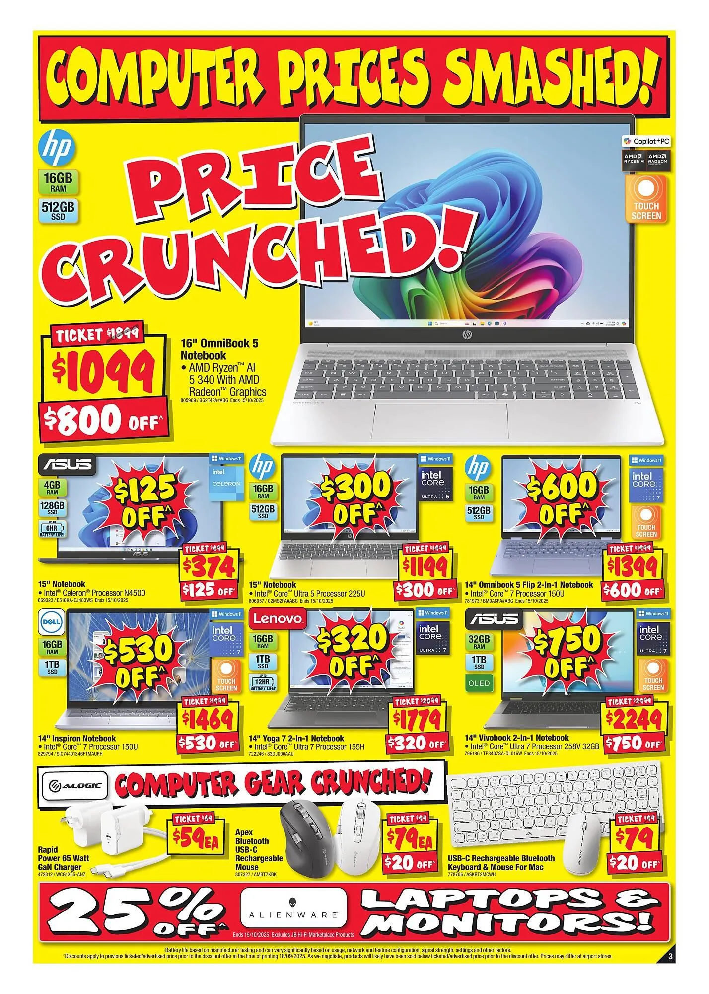 JB Hi-Fi catalogue - Catalogue valid from 2 October to 8 October 2025 - page 3