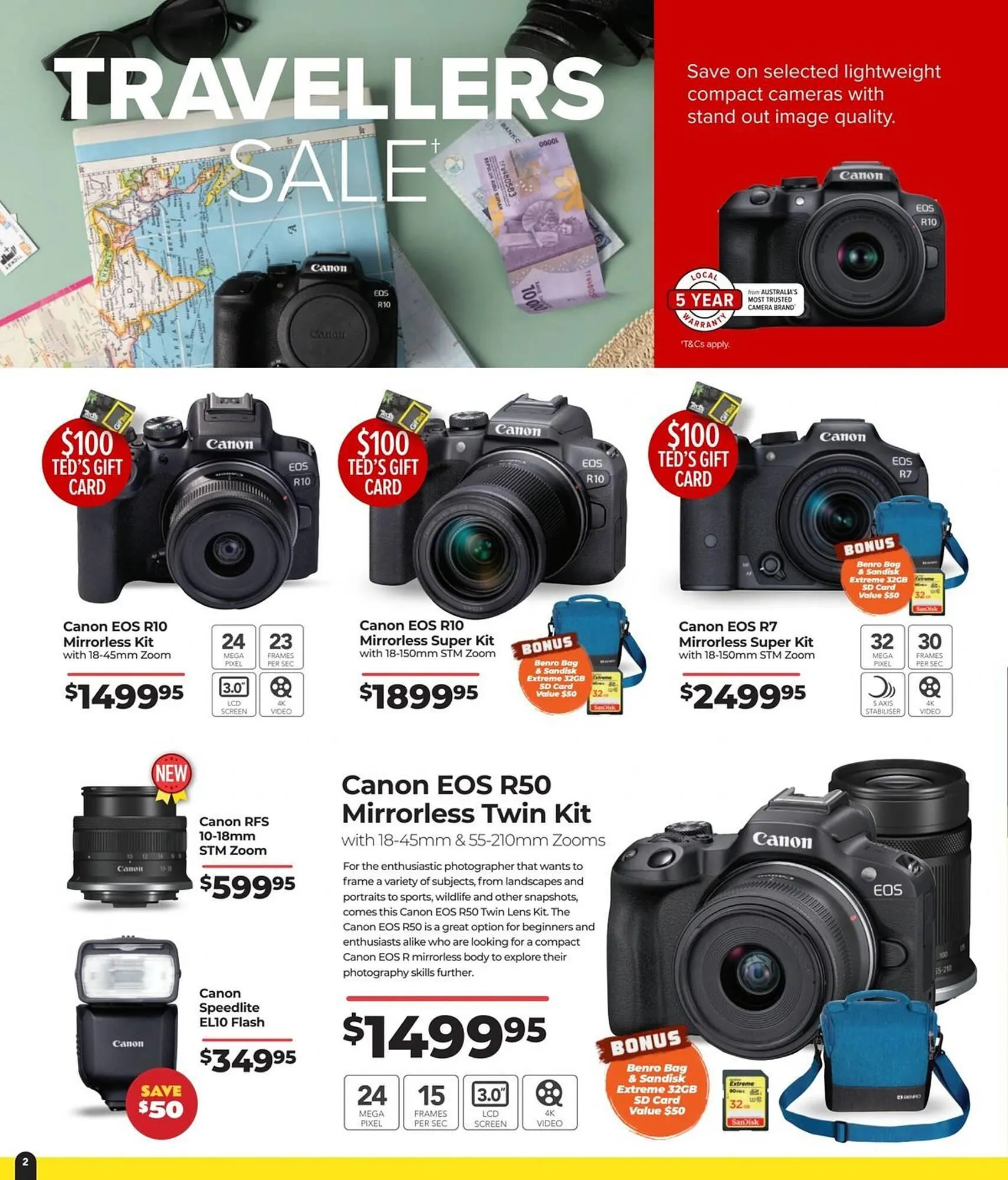 Teds Cameras catalogue - Catalogue valid from 5 May to 1 June 2025 - page 2