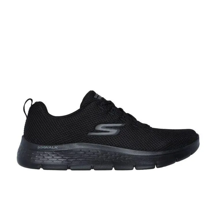 Skechers Men's Go Walk Flex Vespid Runner Shoes Black & Black