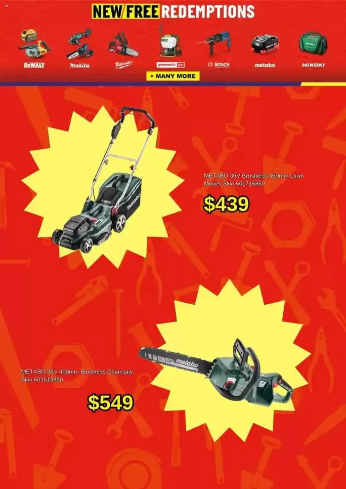 New Free Redemptions - Catalogue valid from 22 April to 22 May 2025 - page 3