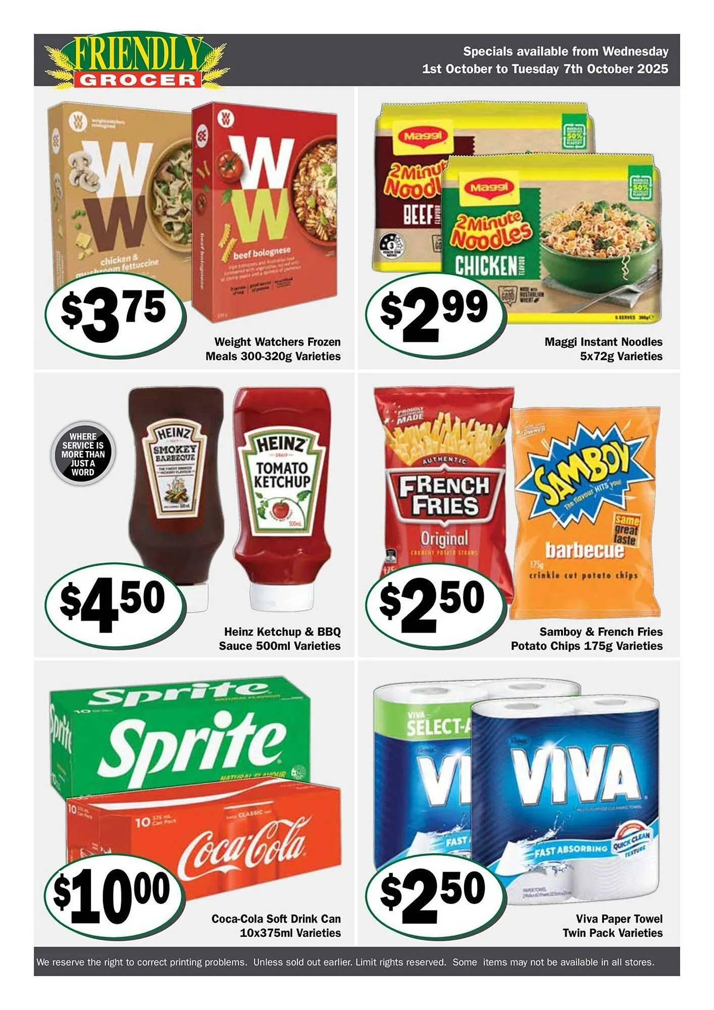Friendly Grocer catalogue - Catalogue valid from 1 October to 7 October 2025 - page 4