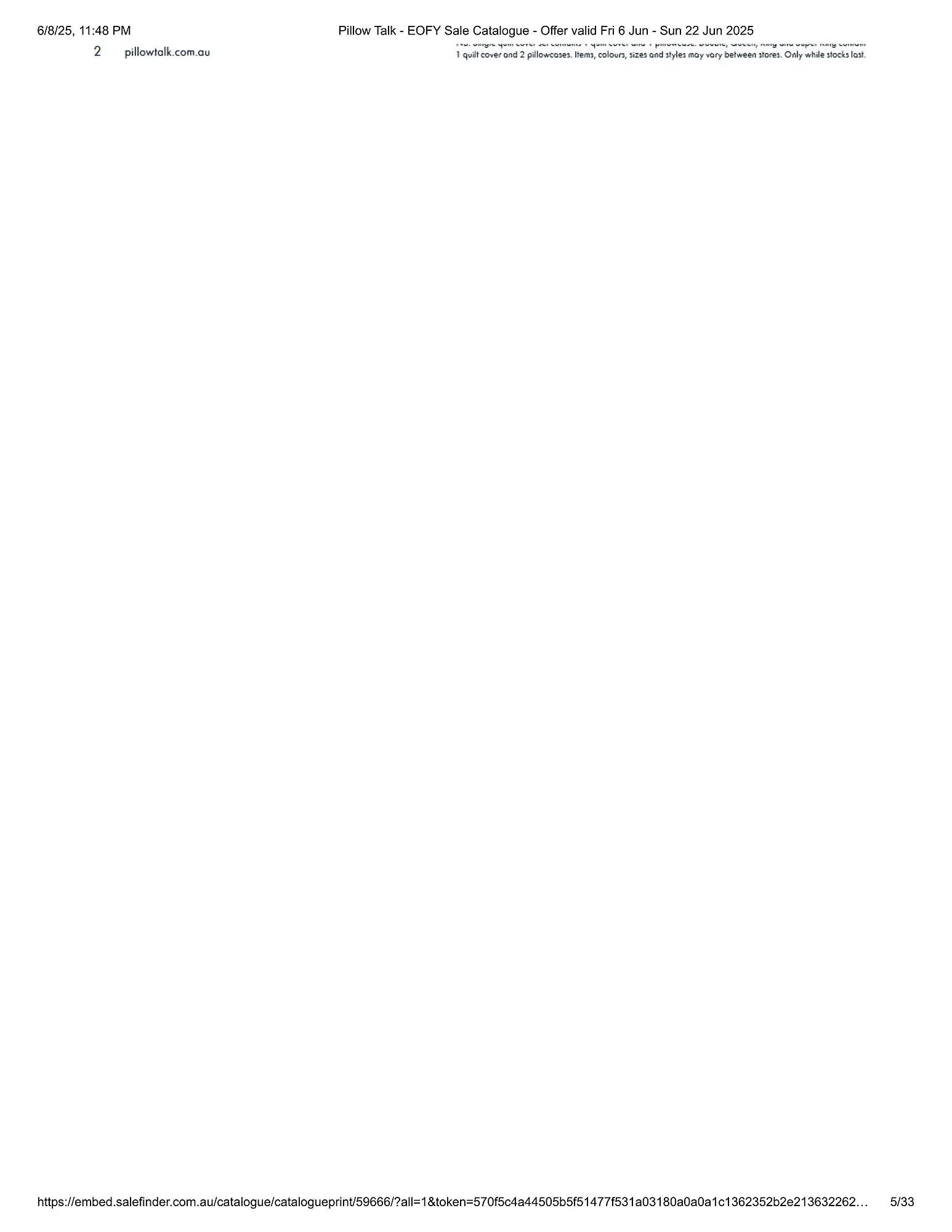 Pillow Talk catalogue - Catalogue valid from 8 June to 22 June 2025 - page 5