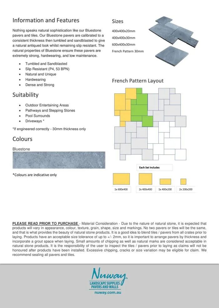 Bluestone Brochure - Catalogue valid from 19 May to 30 June 2024 - page 2