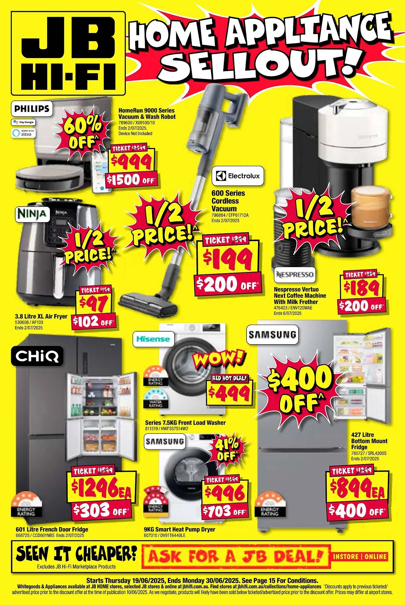 JB Hi-Fi catalogue - Catalogue valid from 19 June to 30 June 2025 - page 1