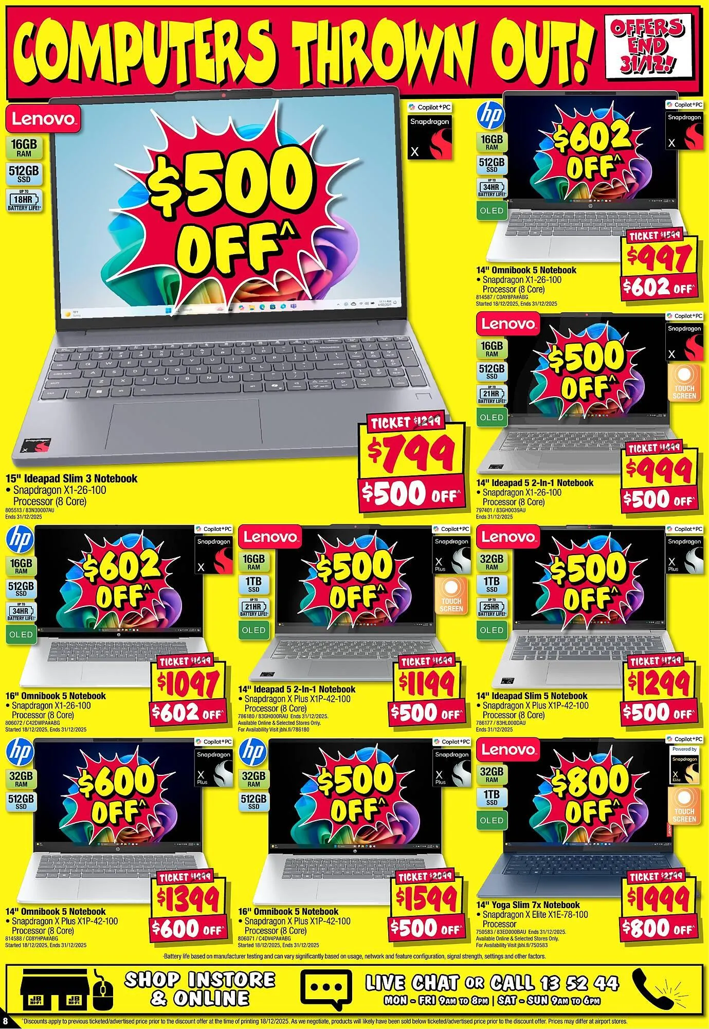 JB Hi-Fi catalogue - Catalogue valid from 26 December to 1 January 2026 - page 8