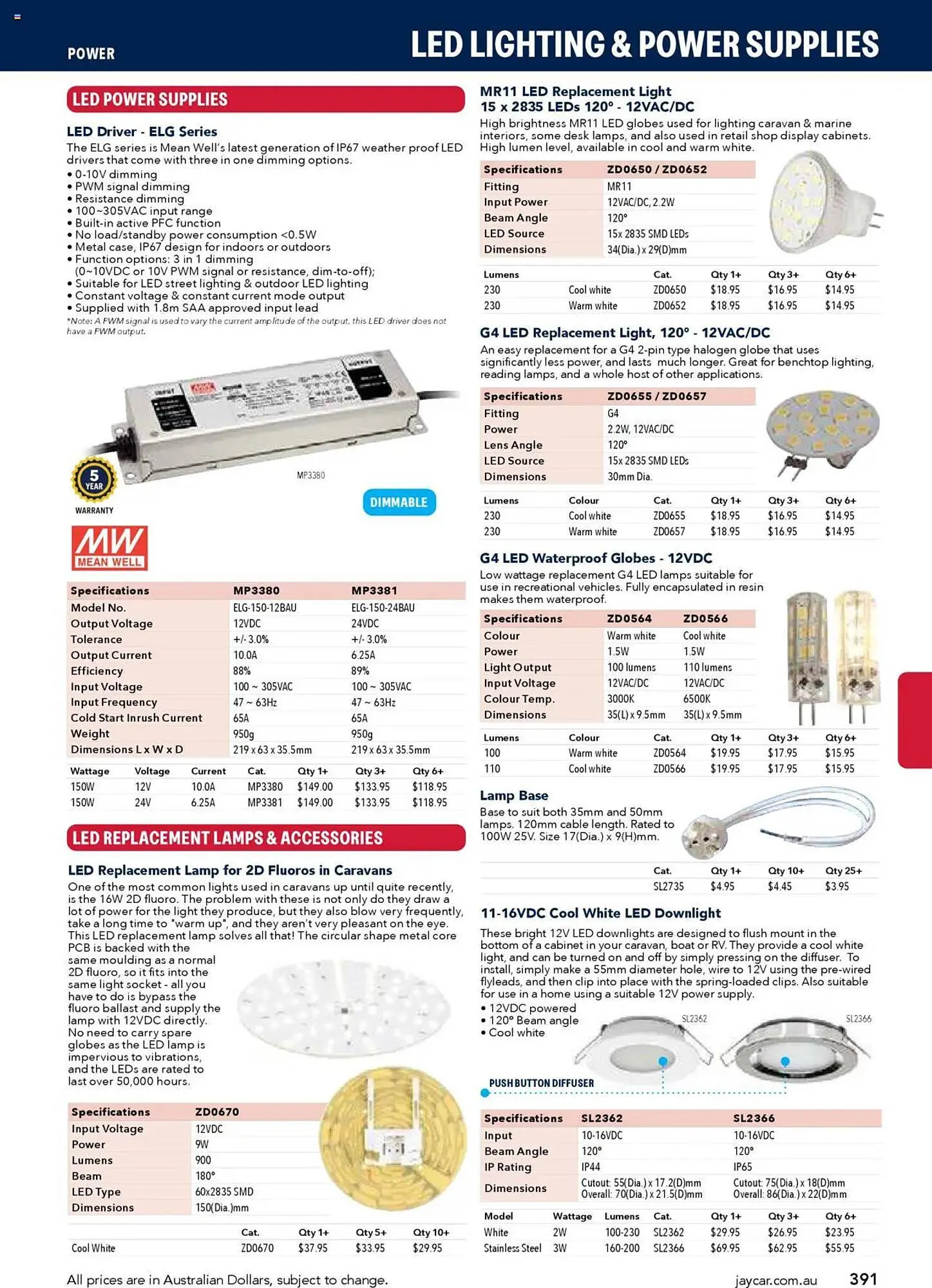 Jaycar Electronics catalogue - Catalogue valid from 8 July to 9 July 2026 - page 391