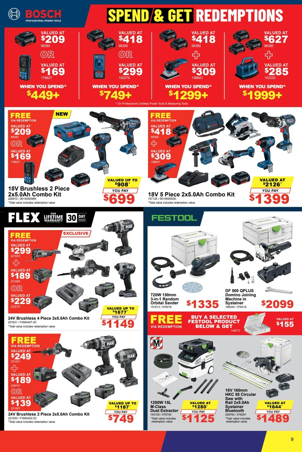 Total Tools Current catalogue - Catalogue valid from 27 August to 10 September 2025 - page 9