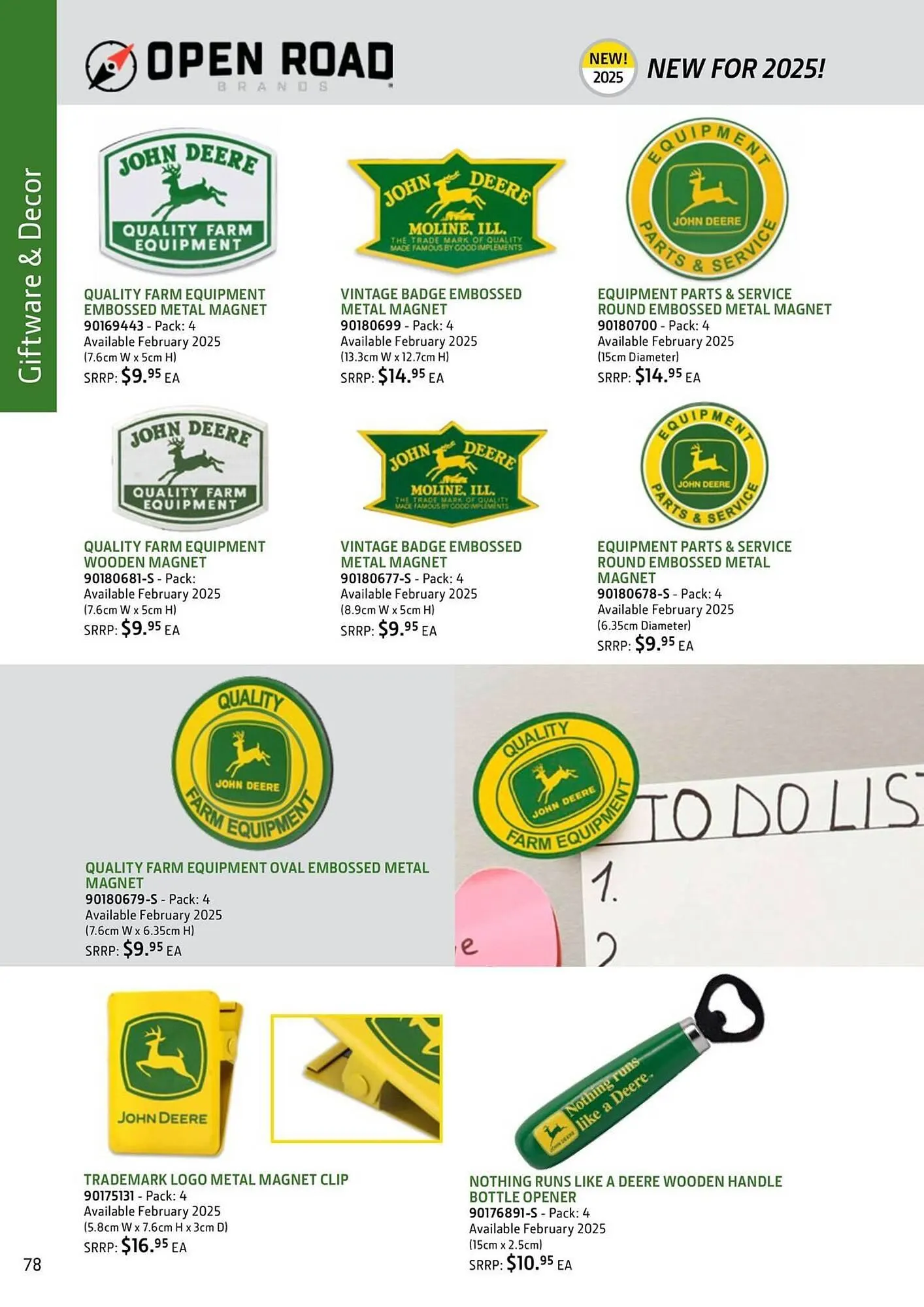 John Deere catalogue - Catalogue valid from 3 March to 31 December 2025 - page 78