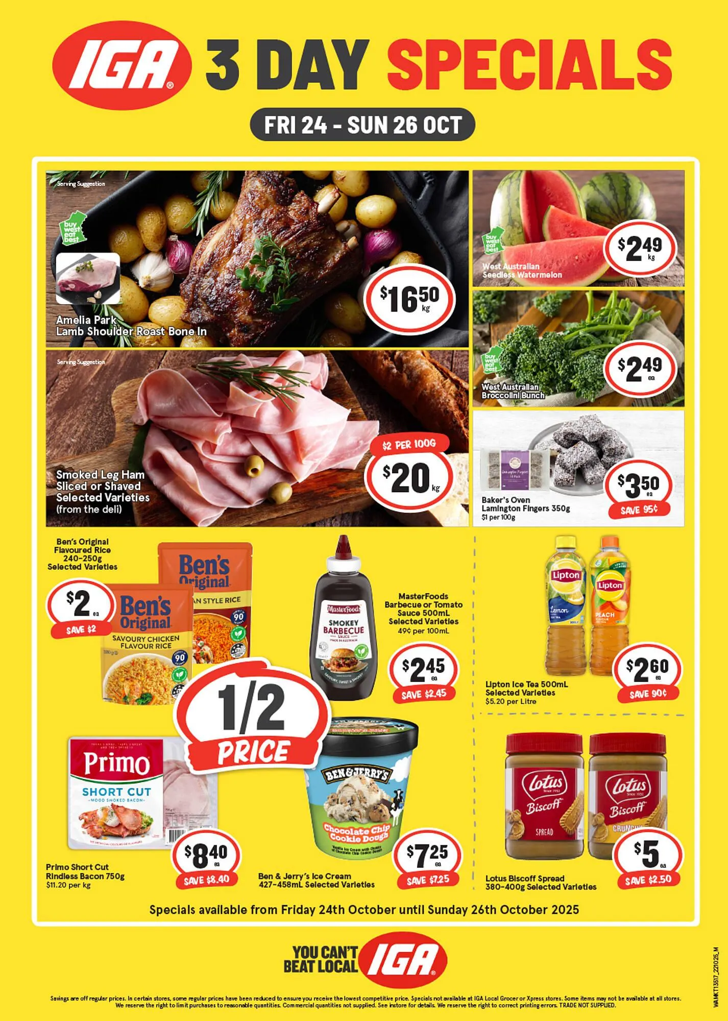 IGA catalogue - 1