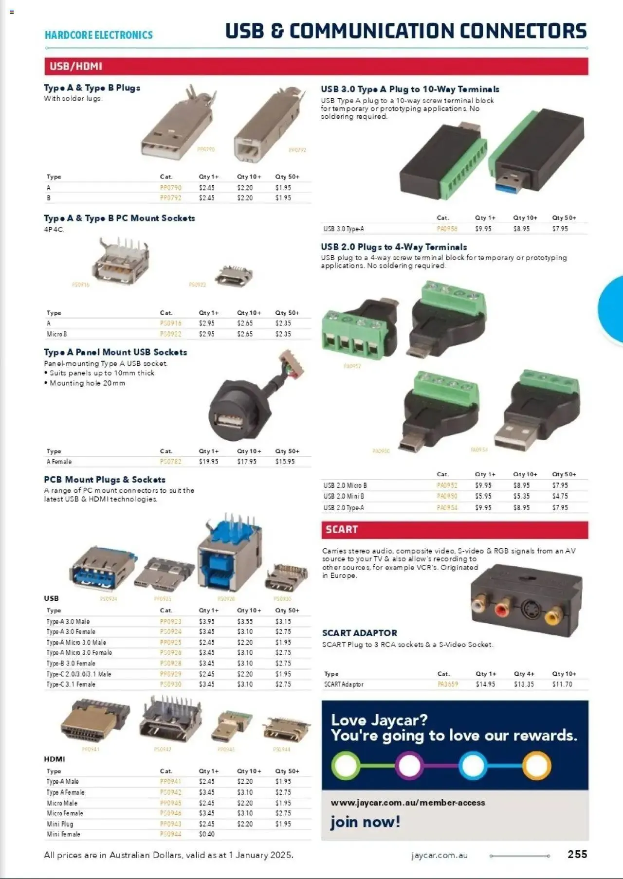 Jaycar Celebrating 40 Years in Electronics - Catalogue valid from 1 January to 29 August 2025 - page 203