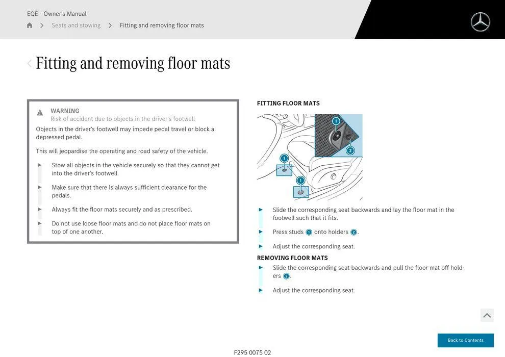 EQE Sedan - Catalogue valid from 11 September to 11 September 2025 - page 265