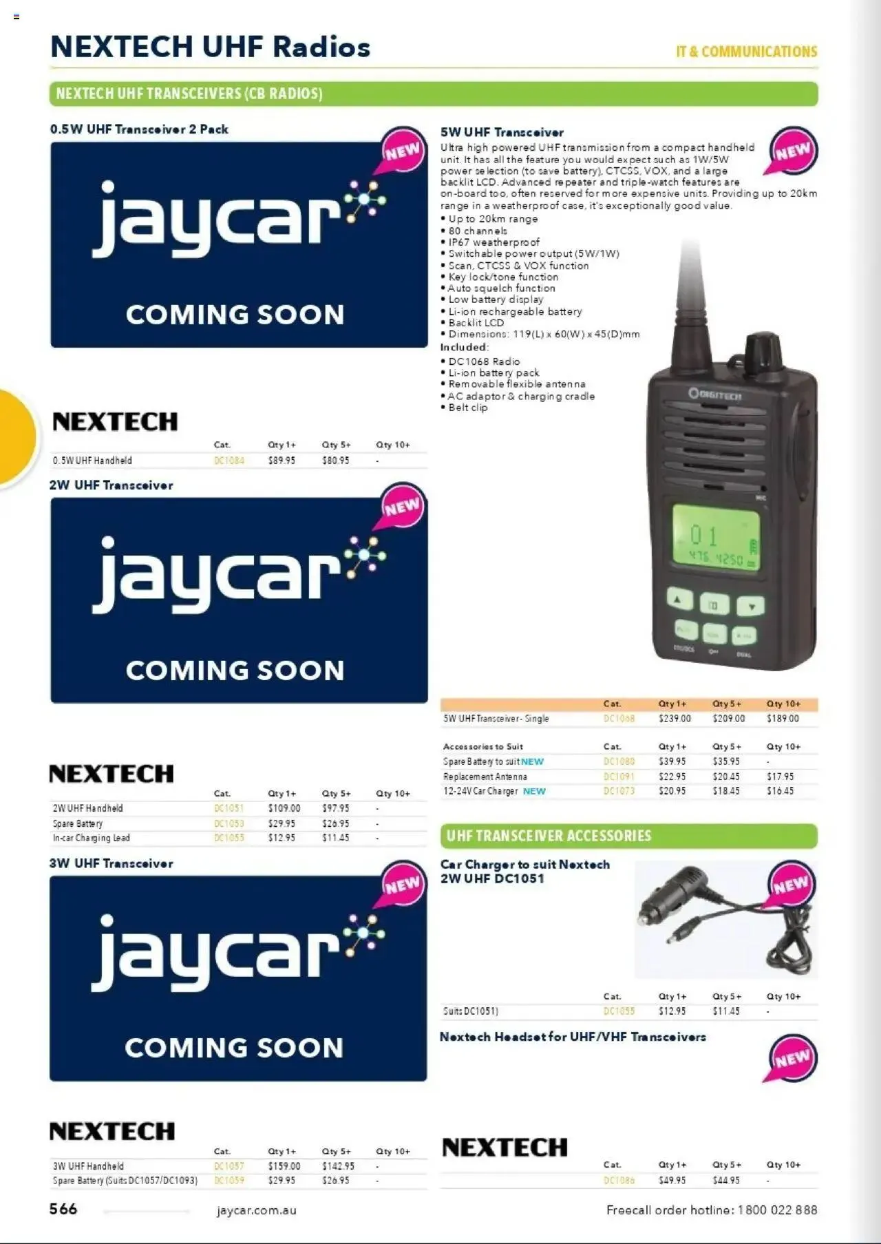Jaycar Celebrating 40 Years in Electronics - Catalogue valid from 1 January to 29 August 2025 - page 494