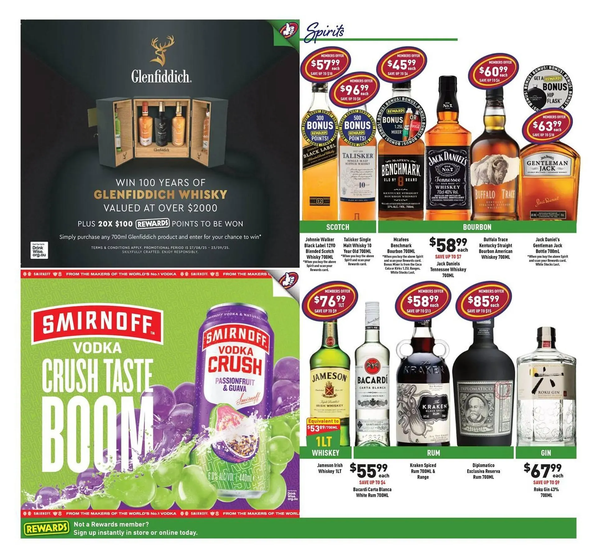 Liquor Legends catalogue - Catalogue valid from 27 August to 23 September 2025 - page 4