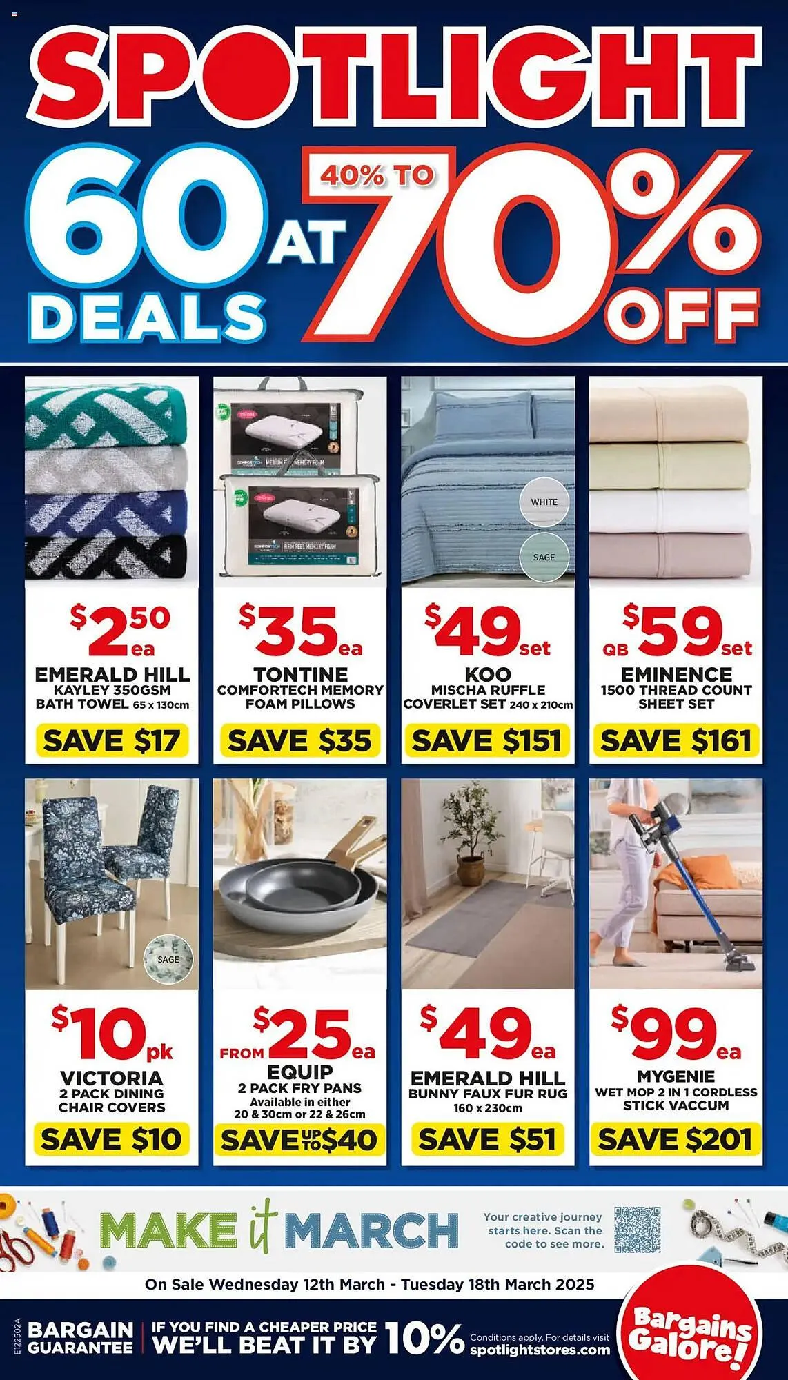 Spotlight catalogue - Catalogue valid from 12 March to 18 March 2025 - page 1