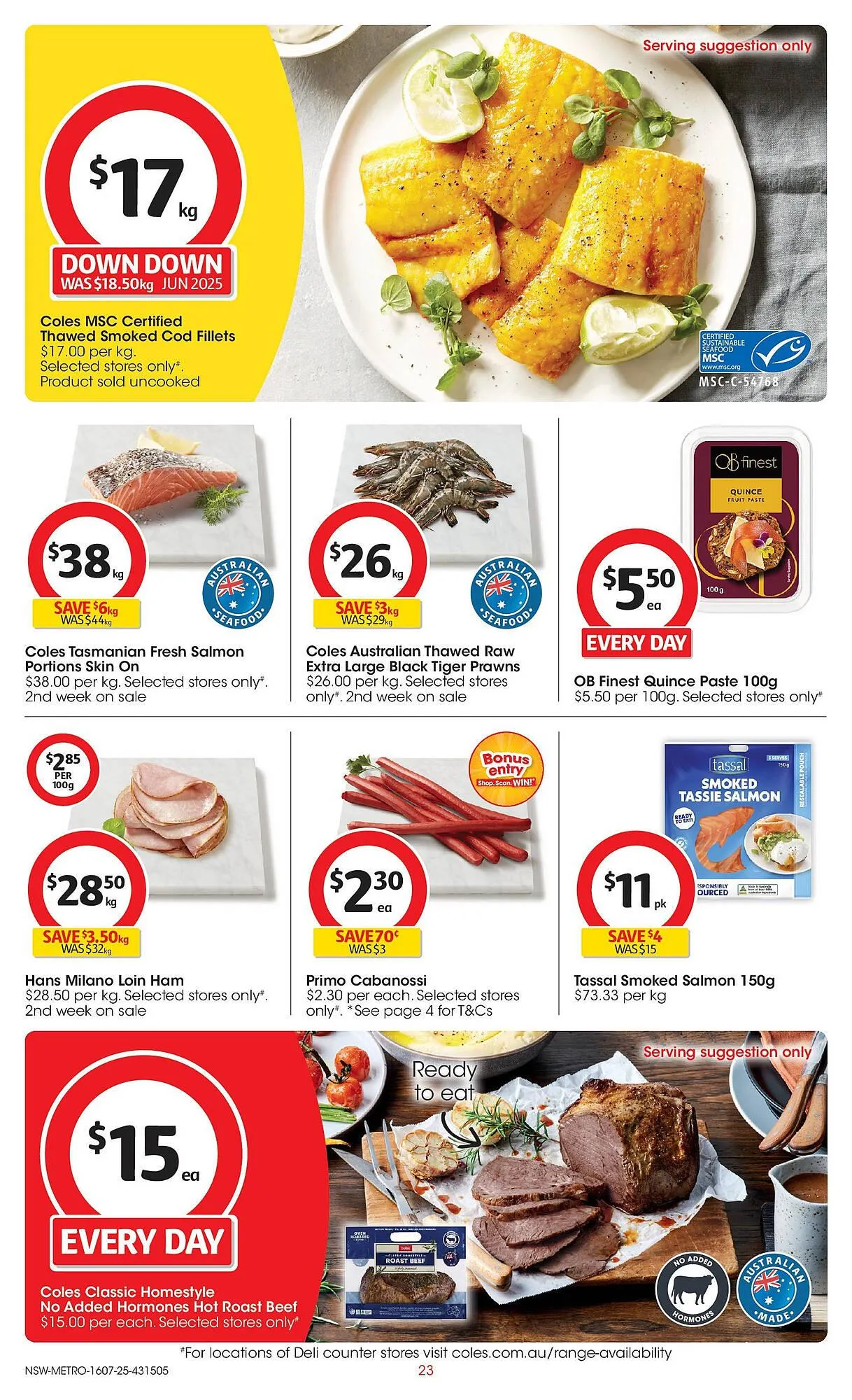 Coles catalogue - Catalogue valid from 15 July to 22 July 2025 - page 23