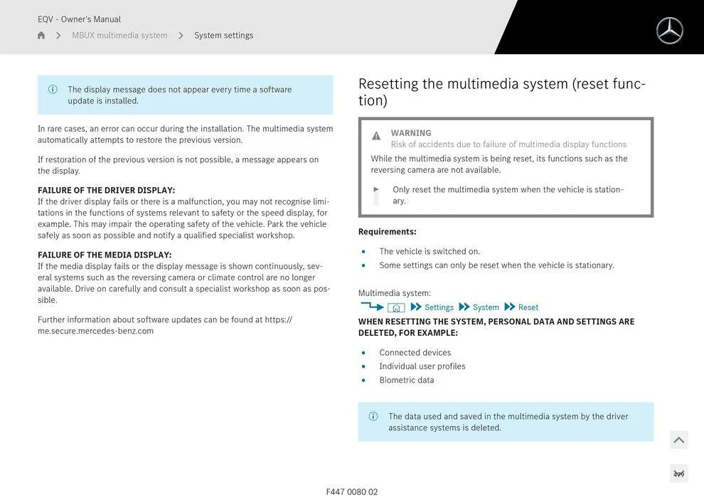 EQV MPV - Catalogue valid from 11 September to 11 September 2025 - page 479