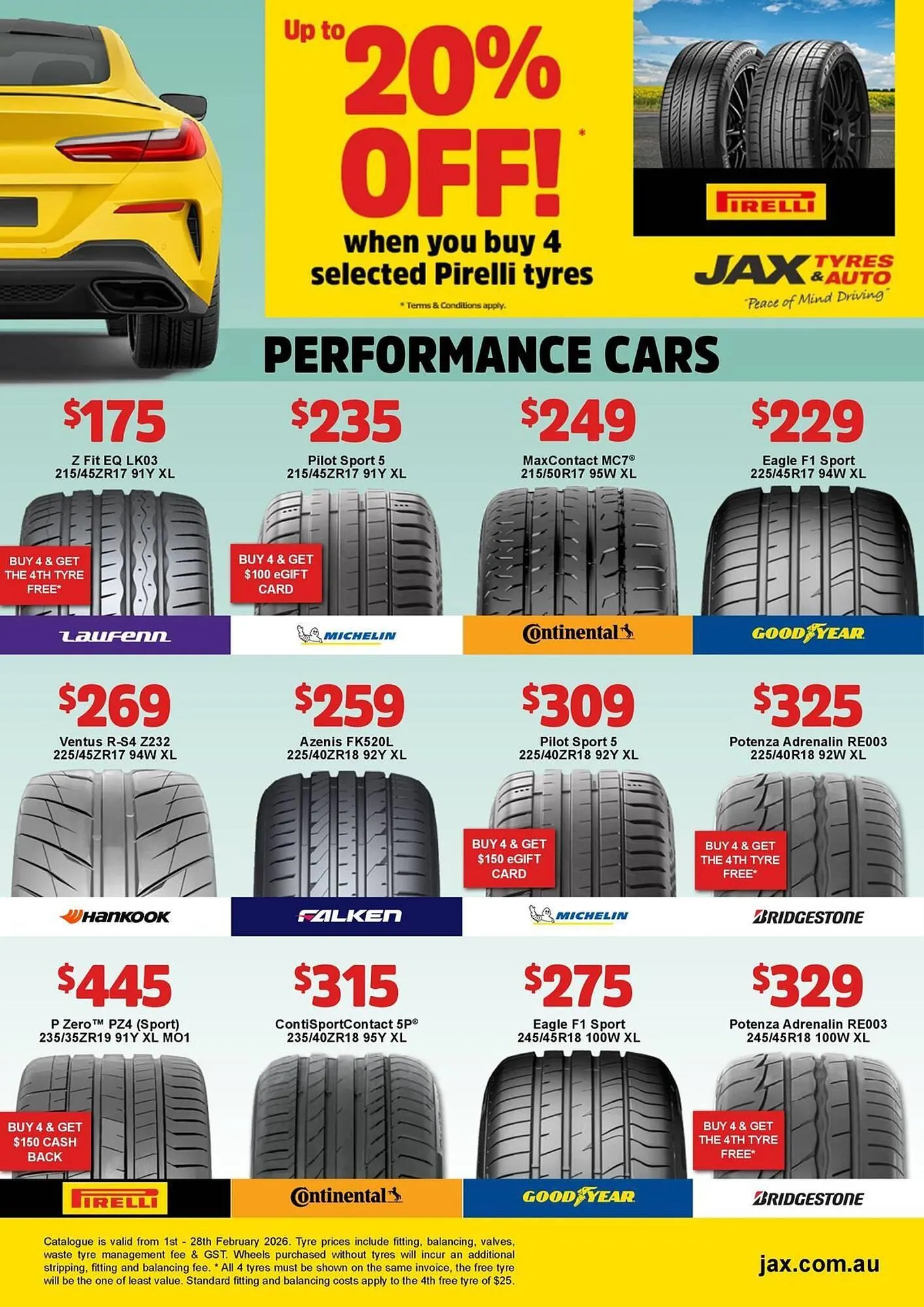 Jax Tyres catalogue - Catalogue valid from 2 February to 28 February 2026 - page 4