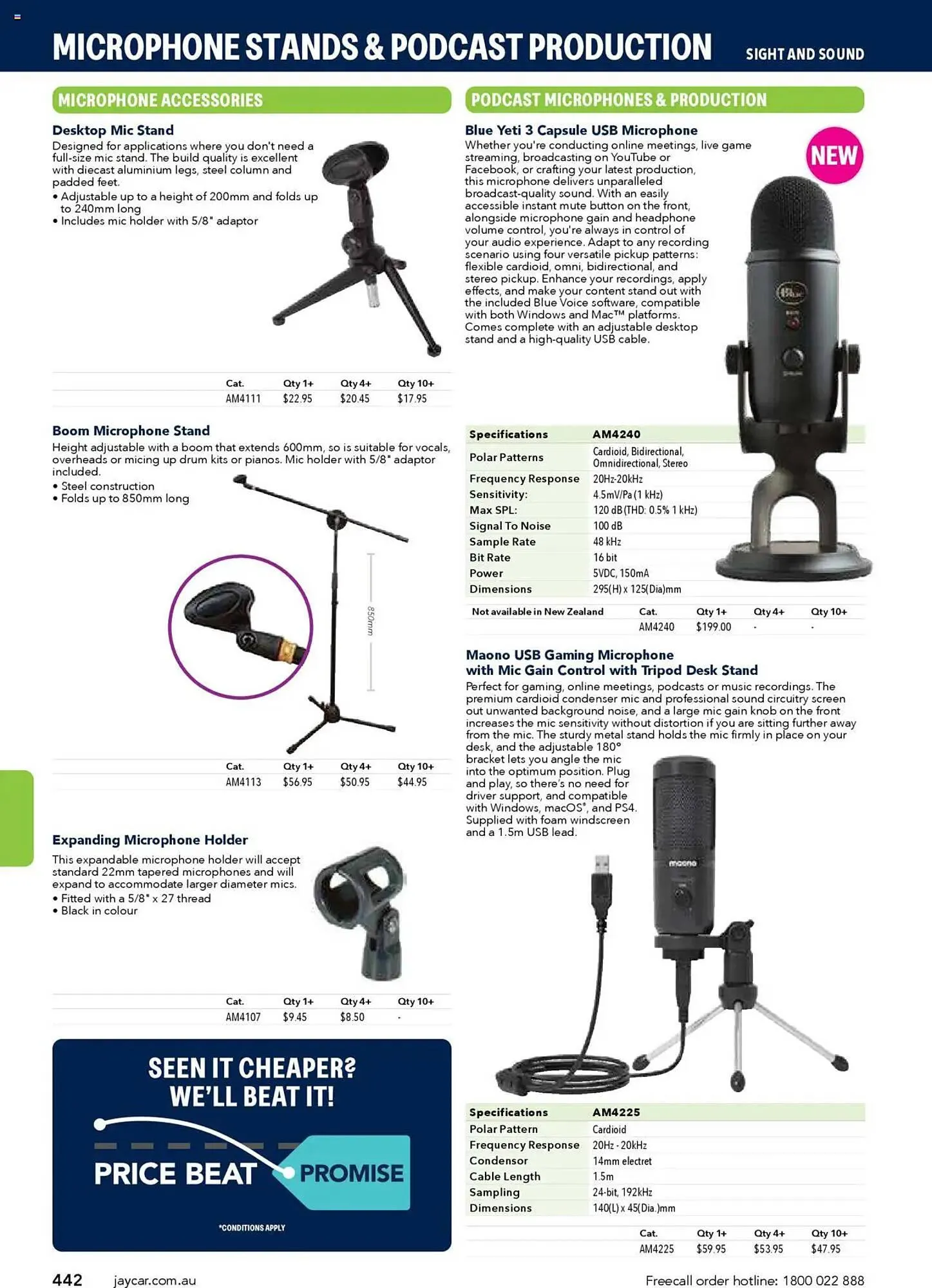 Jaycar Electronics catalogue - Catalogue valid from 8 July to 9 July 2026 - page 442