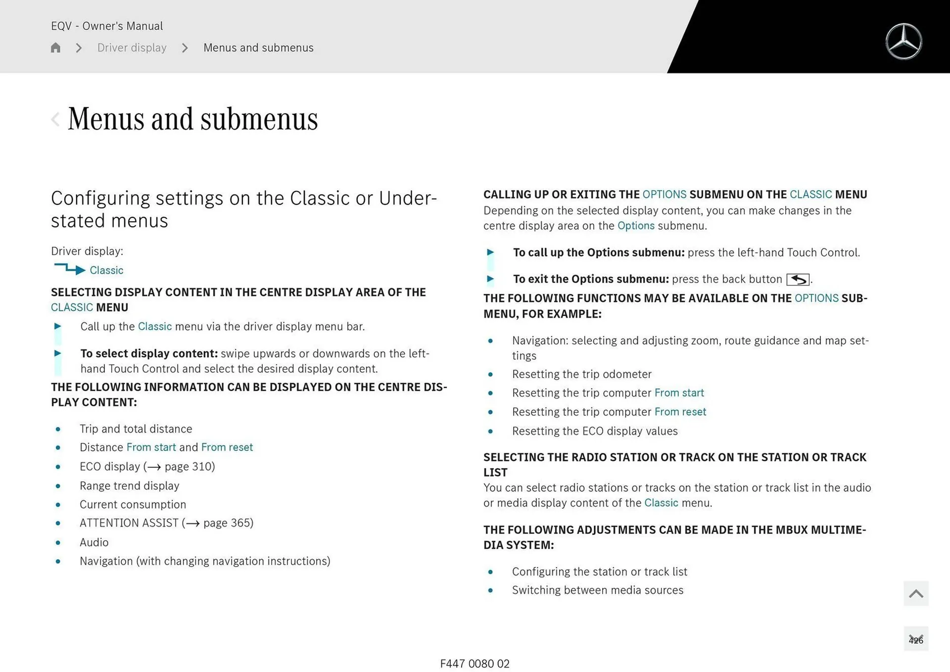 Mercedes-Benz catalogue - Catalogue valid from 11 September to 11 September 2025 - page 426