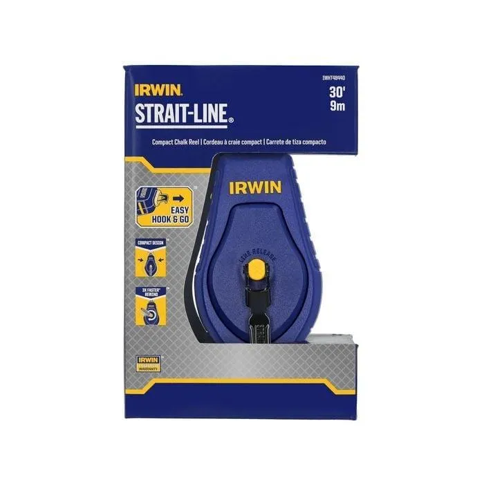 IRWIN Strait-Line Compact Chalk Reel