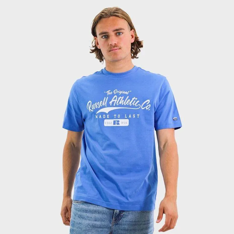 Russell Athletic Men’s Original Short Sleeve Tee College Blue