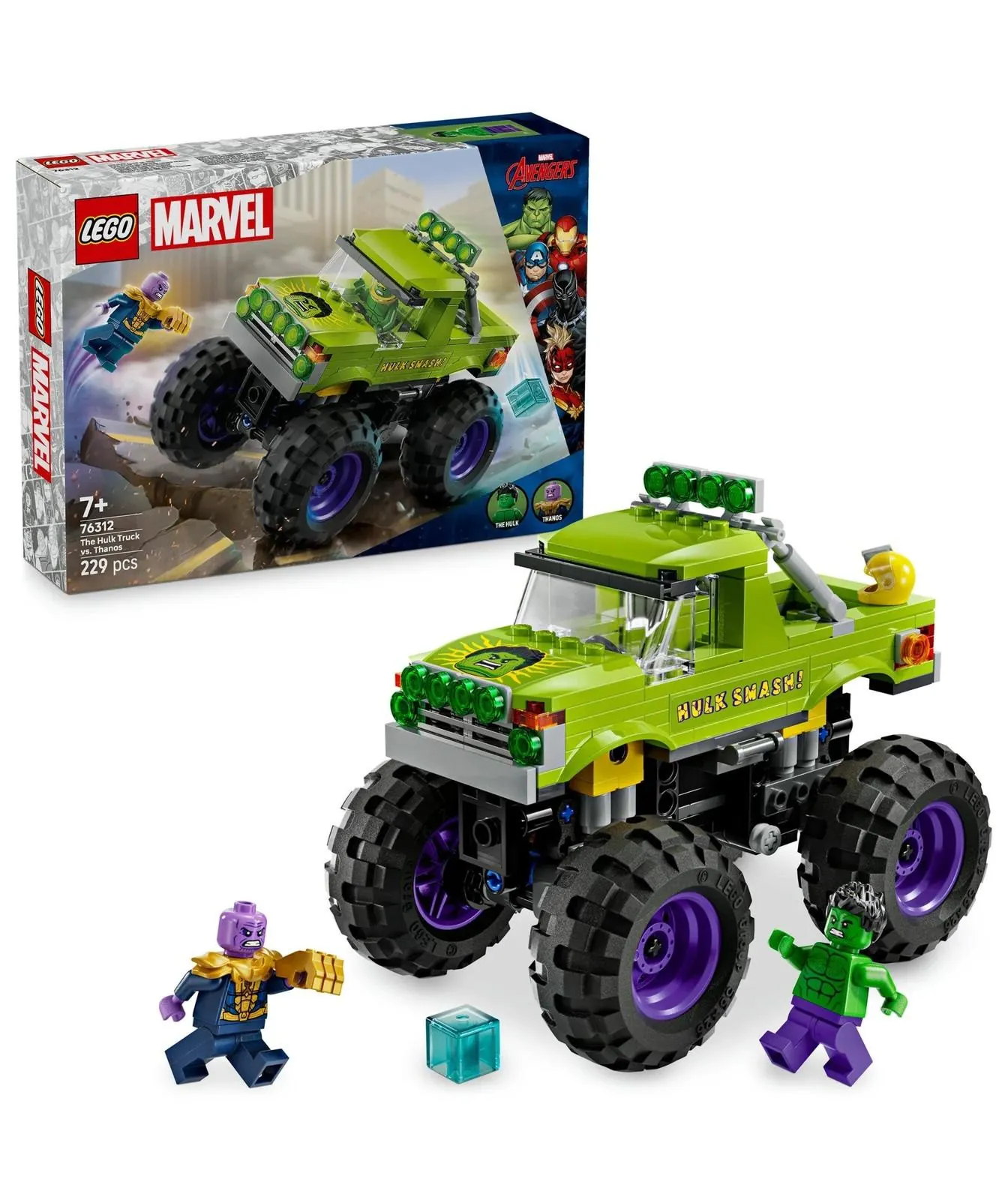 LEGO Super Heroes The Hulk Truck vs. Thanos 76312