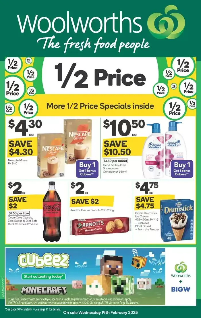 Weekly Specials - 19/02 - Catalogue valid from 19 February to 25 February 2025 - page 1