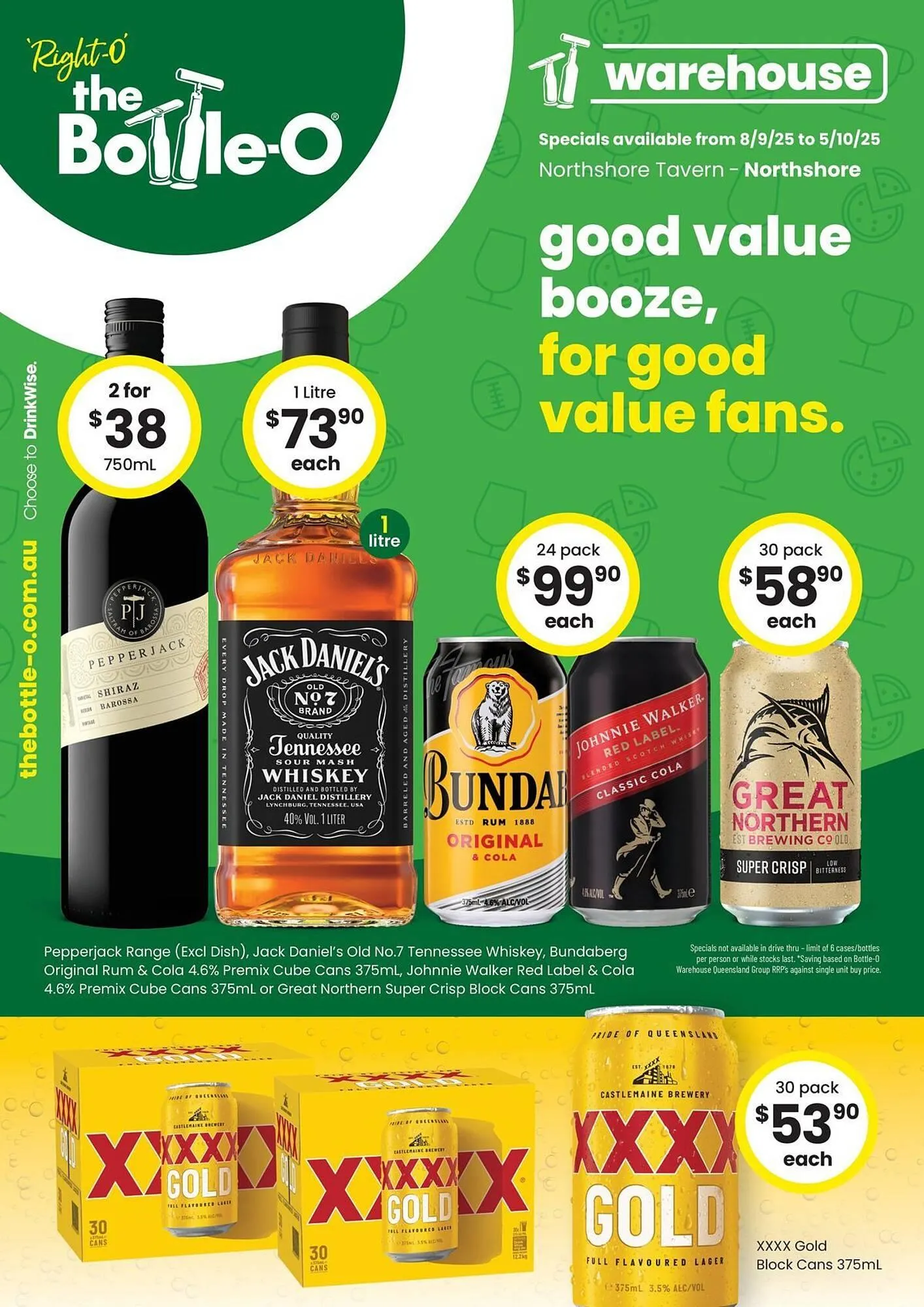 The Bottle O catalogue - Catalogue valid from 8 September to 5 October 2025 - page 1