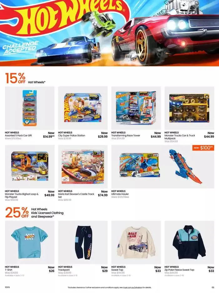 Myer Toy Sale - Catalogue valid from 8 April to 27 April 2025 - page 3