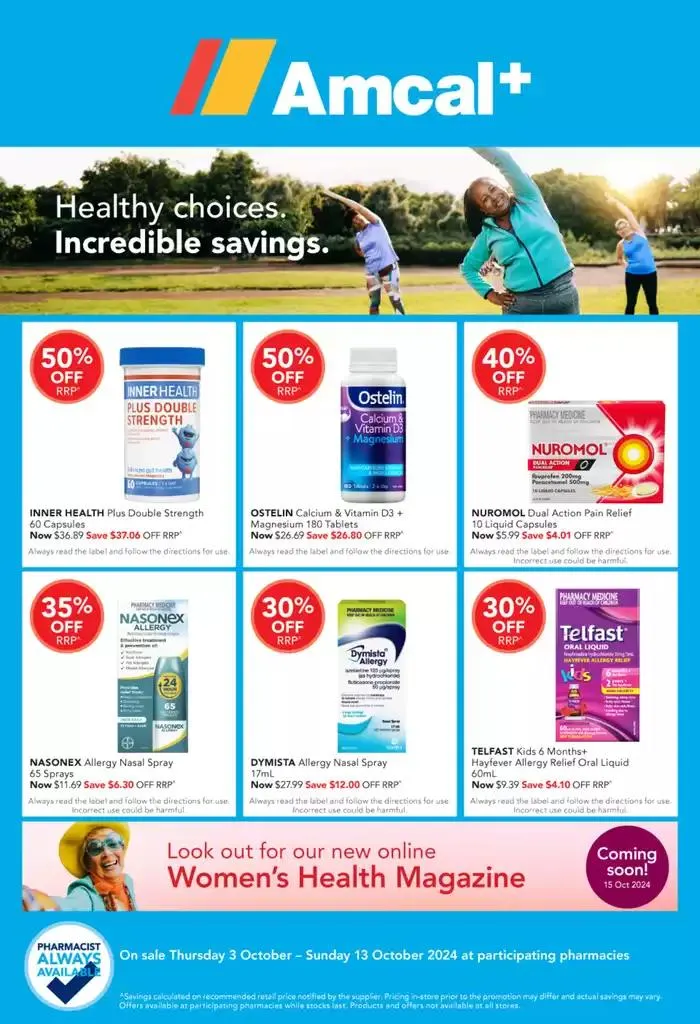 Healthy Choices. Incredible Savings. - 1