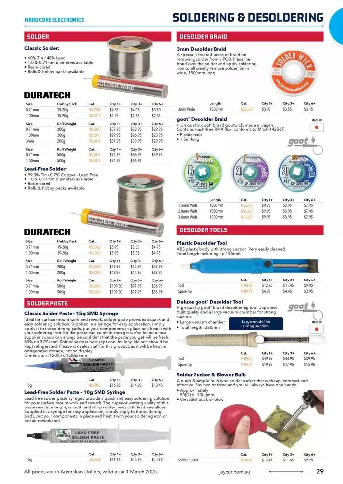 Celebrating 40 Years In Electronics - Catalogue valid from 4 March to 31 March 2025 - page 29