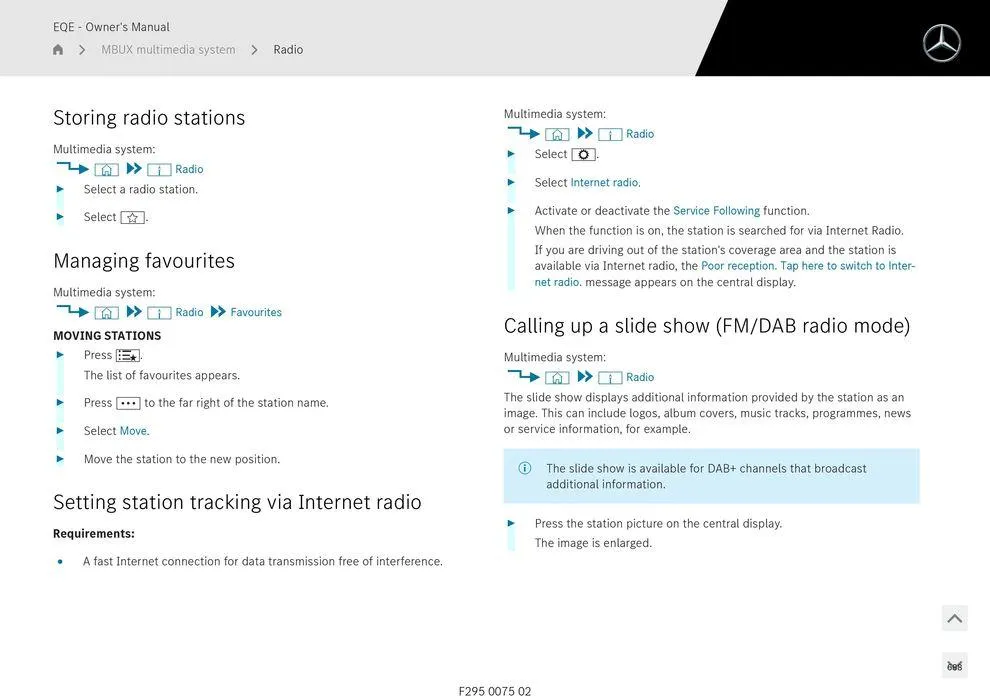 EQE Sedan - Catalogue valid from 11 September to 11 September 2025 - page 688