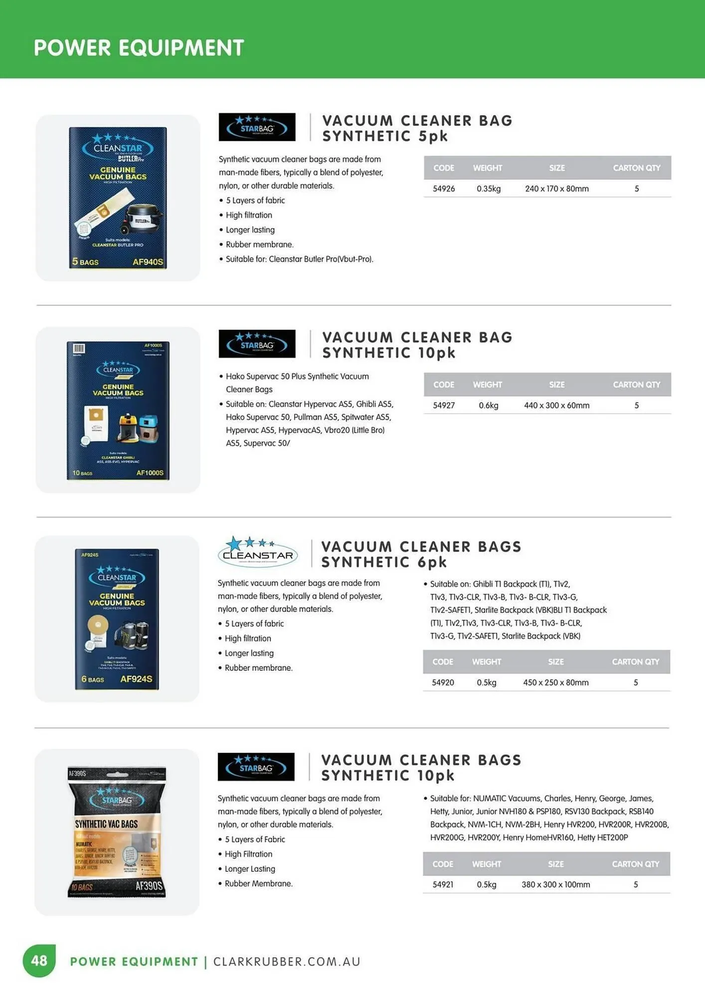Clark Rubber catalogue - Catalogue valid from 1 January to 31 January 2026 - page 48