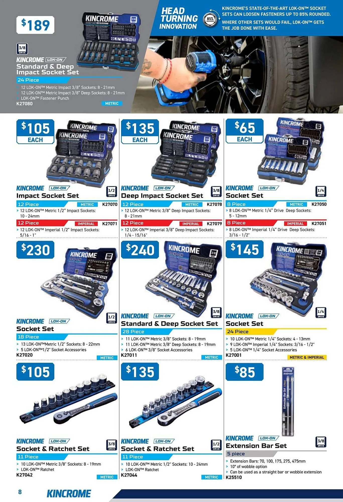 Kincrome catalogue - Catalogue valid from 12 June to 31 July 2025 - page 8