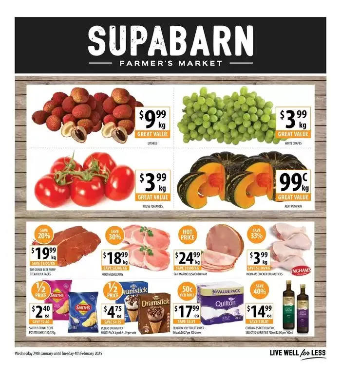 Weekly Specials - 29/01 - 1