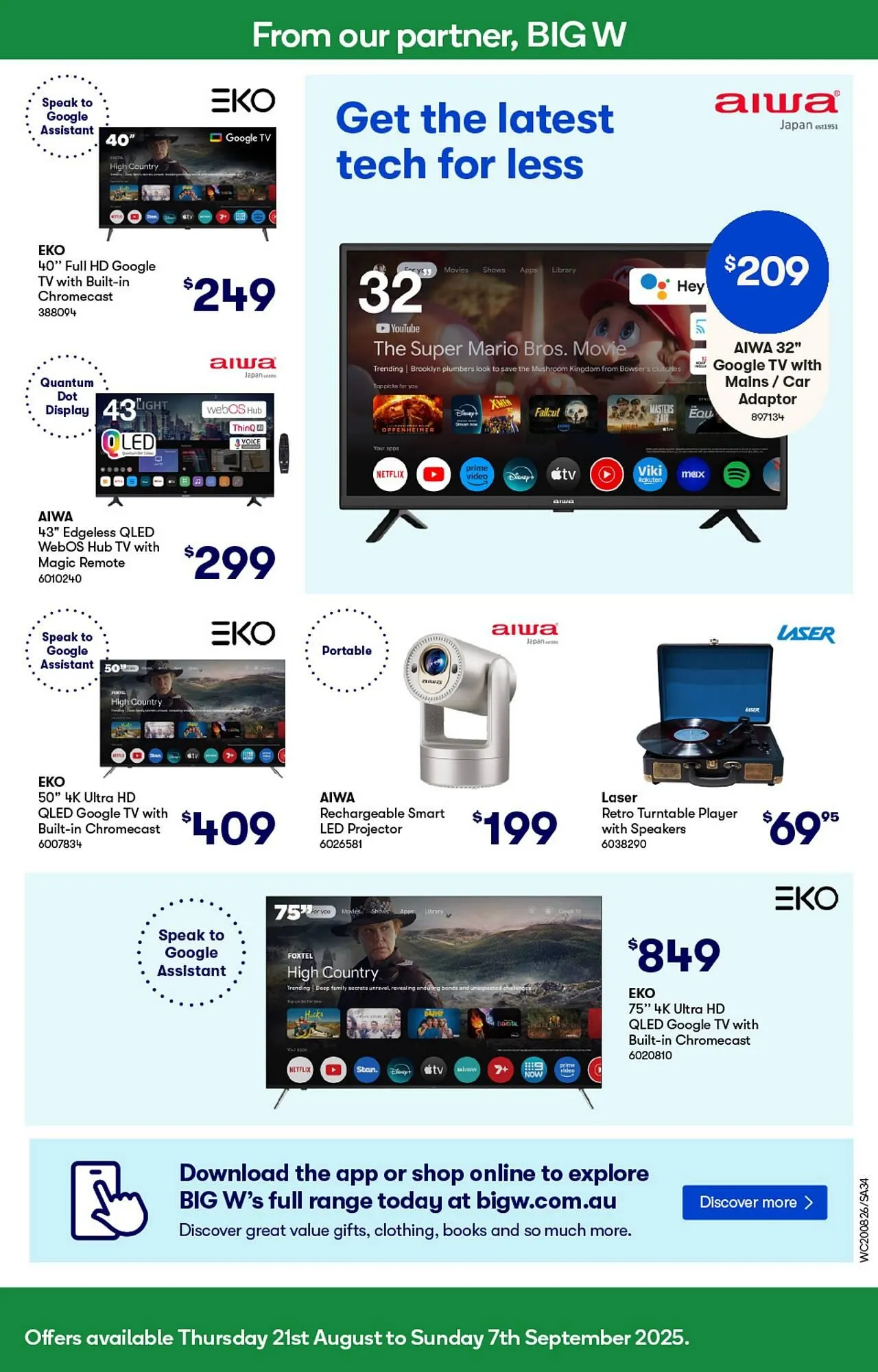 Woolworths catalogue - Catalogue valid from 20 August to 26 August 2025 - page 45