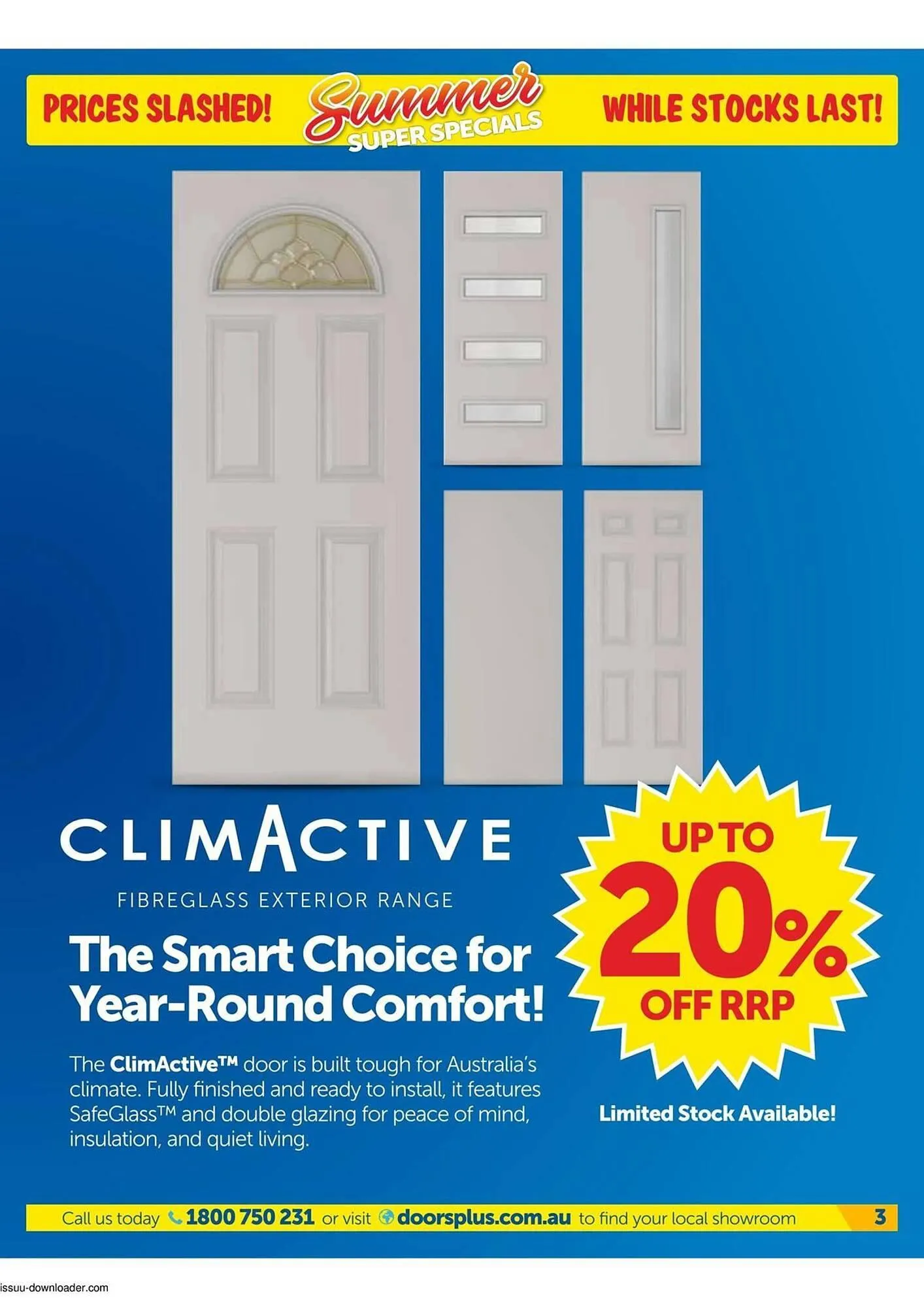 Doors Plus catalogue - Catalogue valid from 1 December to 28 February 2026 - page 3