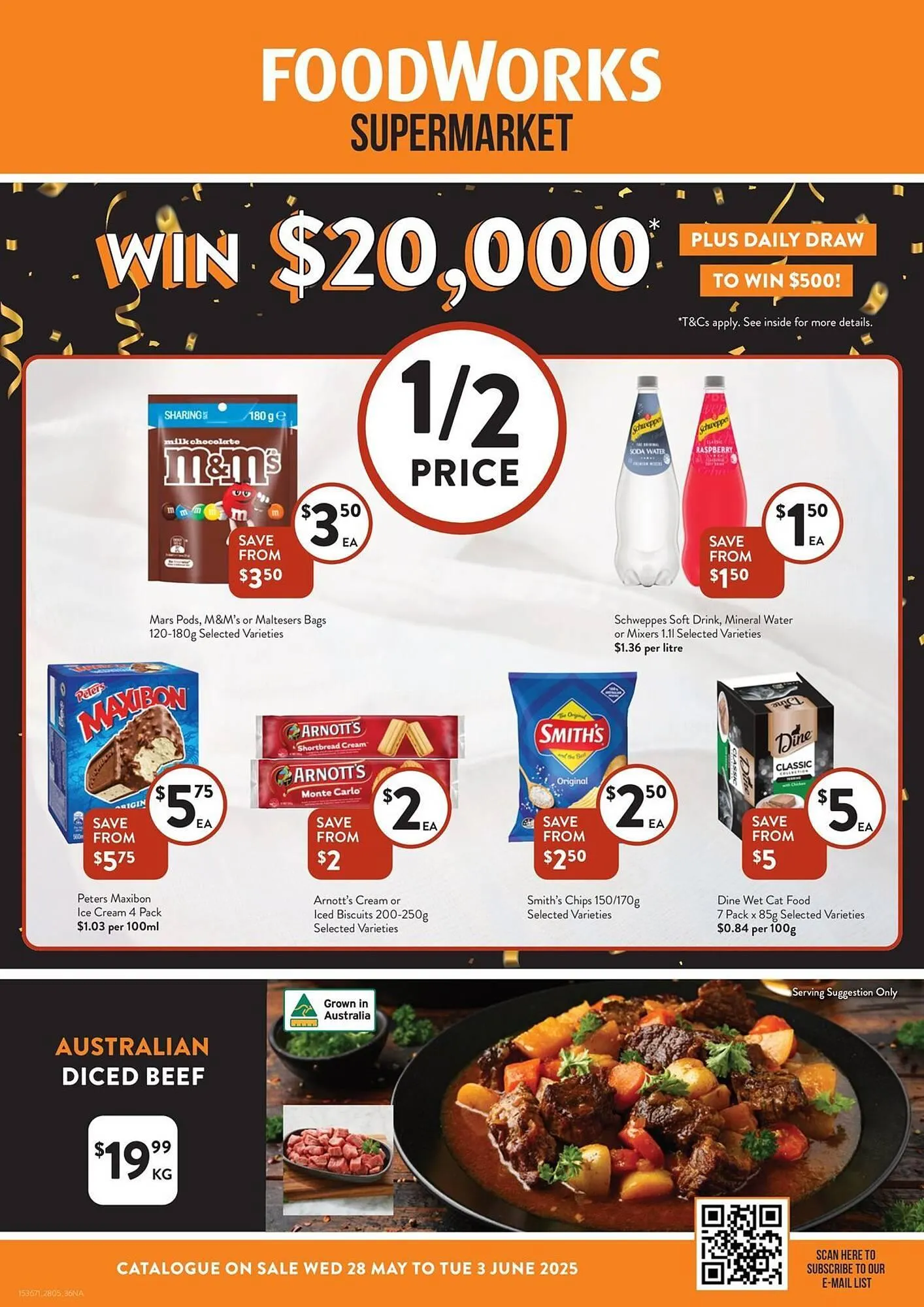 Foodworks catalogue - Catalogue valid from 28 May to 3 June 2025 - page 1