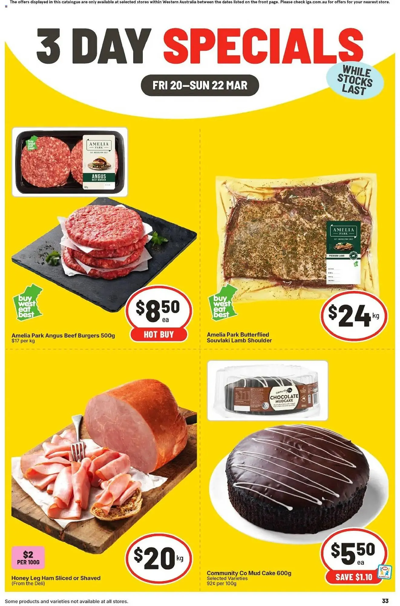 IGA catalogue - Catalogue valid from 20 March to 22 March 2026 - page 1