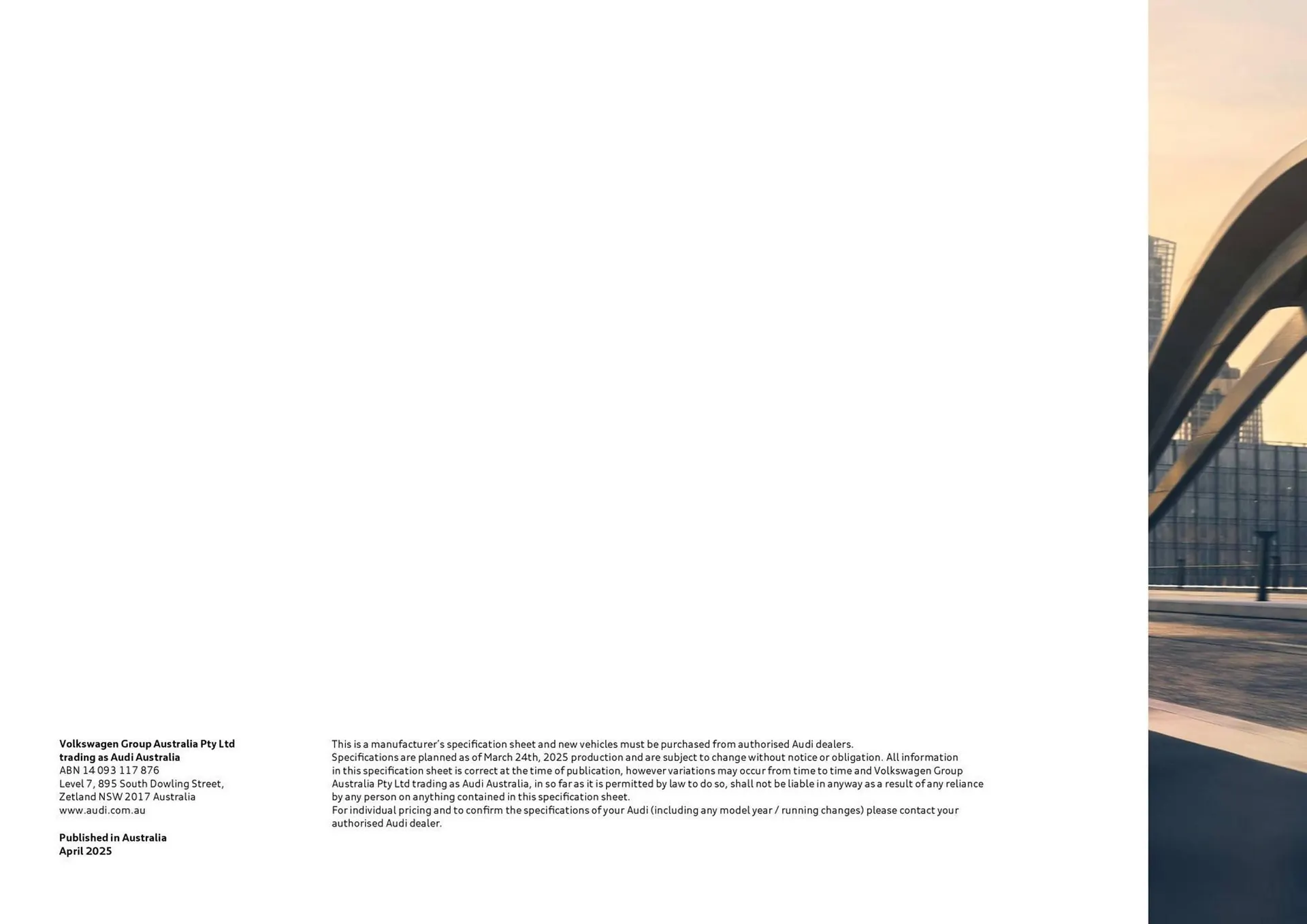 Audi catalogue - Catalogue valid from 7 August to 7 August 2026 - page 8