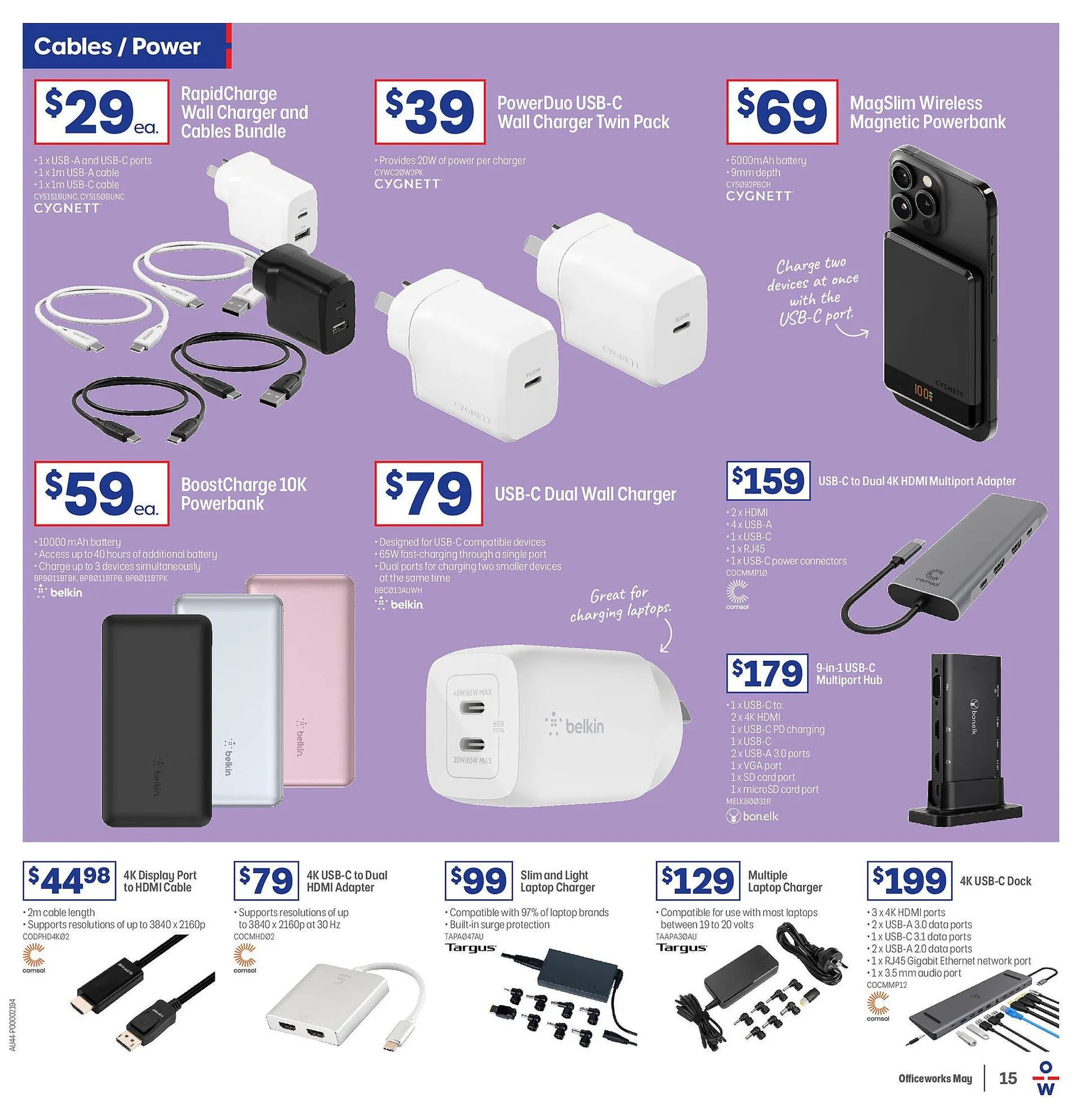Officeworks catalogue - Catalogue valid from 7 May to 26 May 2025 - page 15